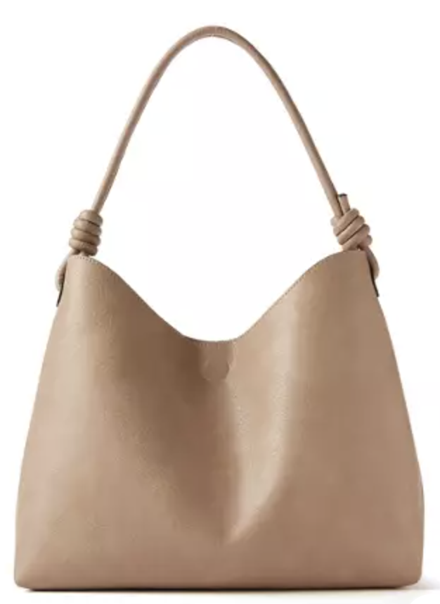 Slouchy Purses to Elevate Your Style tania stephens 50 is not old fashion blogger knotted strap